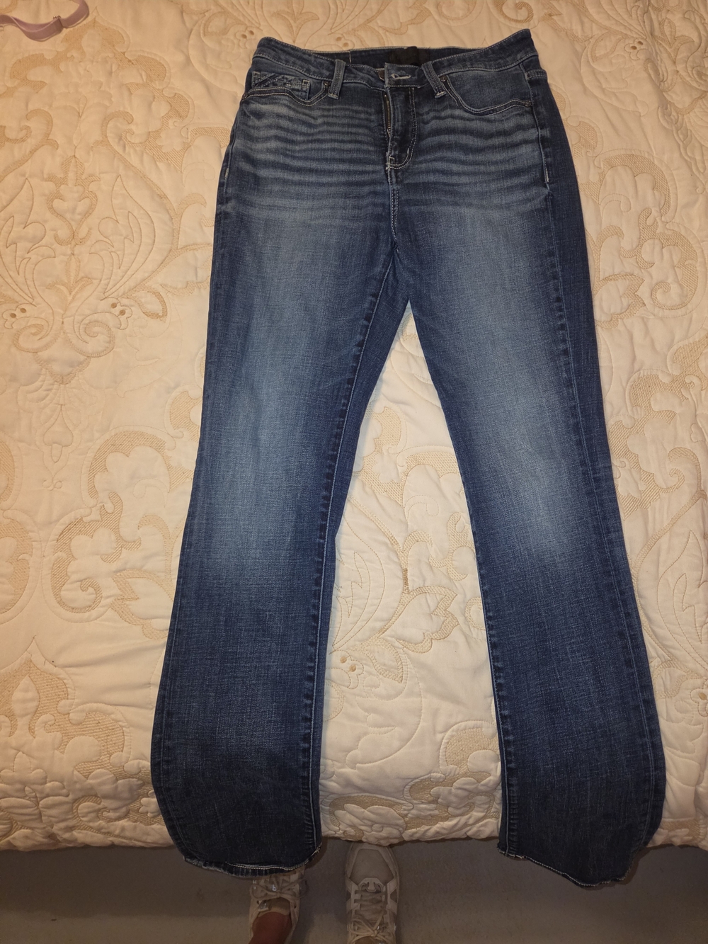 Buckle Black Strait Leg